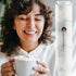 Powerful Milk Frother Handheld Foam Maker, Mini Whisk Drink Mixer for Coffee, Cappuccino, Latte, Matcha, Hot Chocolate,