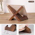 Plate Stand for Display, 4.5 Inch Wooden Holder for Pictures, Decorative Table Top Easels