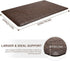 KMAT Kitchen Mat, Cushioned Anti-Fatigue Waterproof Non-Slip Ergonomic Comfort Floor Mat Rug, 30"(L) x 20"(W), Brown
