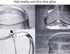 19.3oz Glass Teapot with Infuser, Borosilicate Glass, 550ML, Clear with Stainless Steel Infuser