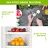 Drawer and Shelf Liner - Grey Non Adhesive Refrigerator Mats, Washable Plastic Pantry Liners for Kitchen