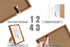 6x8 5x7 6x8 Picture Frame, Display Photos with Mat or without Mat, Made of Solid Natural Walnut Wood with Real Glass
