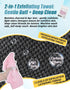 BlissLark 48",Premium (1, BLISSALRK Exfoliating Shower Towel Scrub Wash Cloth for Body Face, Exfoliating Washcloth