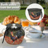 Rooster Chicken Print Tea Cozies, Floral Wood Design Portable Kettle Cover, Cotton Tea Pot Cover, Dust Proof Insulated