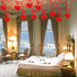 36PCS Heart Decorations, Hanging Swirls, Valentines Day Party Supplies, Ceiling Decor