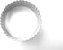 11 Piece Graduated Sizes Fluted Edge Round Pastry/Cookie Cutter Set - Heavy Duty Stainless Steel with Tin Storage Box