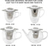 Teabloom Universal Loose Tea Infuser with Dual-function Lid, Fits Cups, Mugs, and Teapots