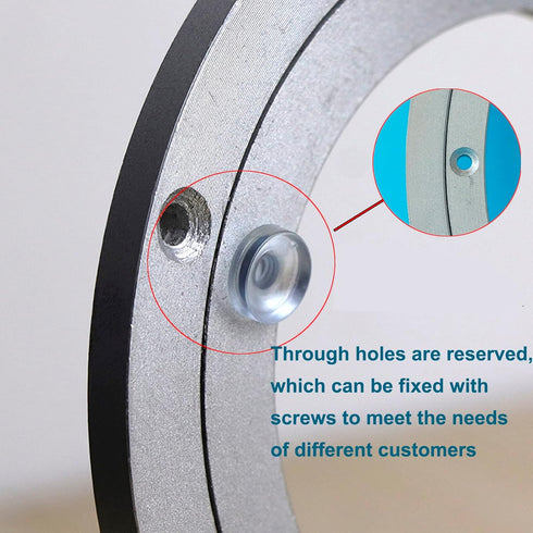 Heavy Duty Aluminium Alloy Turntable Bearing, 16" Lazy Susan Rotating Plate for Smooth Swivel Dining Table