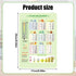 Kitchen Conversion Chart Magnet, Metric Conversion Chart for Cooking Measurement Chart Metric Conversion Guide Measuring Weight Temperature Kitchen Baking Cookbook Accessories