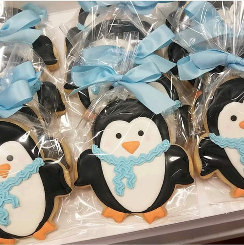 Cute Penguin Cookie Cutter, 4" - Made in USA by Ann Clark