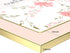 4x6 1 Pack 4x6 eletecpro Enamel Picture Frame with Real Glass Cover, Pink Photo Frame with Gold Metal Edge, Horizontal