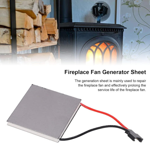 Fireplace Fan Repair Generator Sheet, Compact Graphite Thermoelectric Power Generation Sheet, 227? Temp Resistance