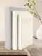 3 Pack Decorative Book Set, Faux Linen Storage Boxes - Aesthetic Fake