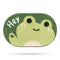 Cute Frog Bath Mat, Extra Soft Absorbent Non-Slip Bathroom Rug, Machine Wash Dry, 20"x31"