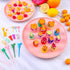 Kimfead 48 Sandwich Cutter for Kids Pcs, Cookie Cutters, Fruit Vegetable Cutter Shapes, Food Picks for Bento Box, Mouse