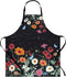 ASPMIZ Floral Apron for Adults - Waterproof Women Apron with 2 Pockets, Flower Cooking Apron, Gifts BBQ Grill