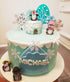 JeVenis Winter Penguin Cake Decoration - Snowflake Supplies for Onederland Party
