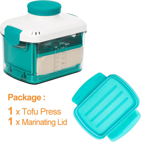 NOYA 10-30mins Adjustable Tofu Press - Vegan Tofu Press to Speed up Removing Water from Silken, Firm, and Extra Firm
