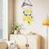 X-PREK 23" Bees Wind Chimes for Outside, Unique Stained Glass Garden Decor, Windchimes Outdoors Suncatcher Gift for
