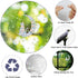 Cat Moon and 54PCS Star Window Clings, Anti-Collision Window Decals to Save Birds from Collisions