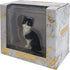 Sandicast SS30402 Small Size Tuxedo American Shorthair Cat Sculpture, Black/White