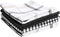 T-FAL Premium Waffle Dish Cloths, 100% Cotton, 12"x13", 4-Pack, Neutral