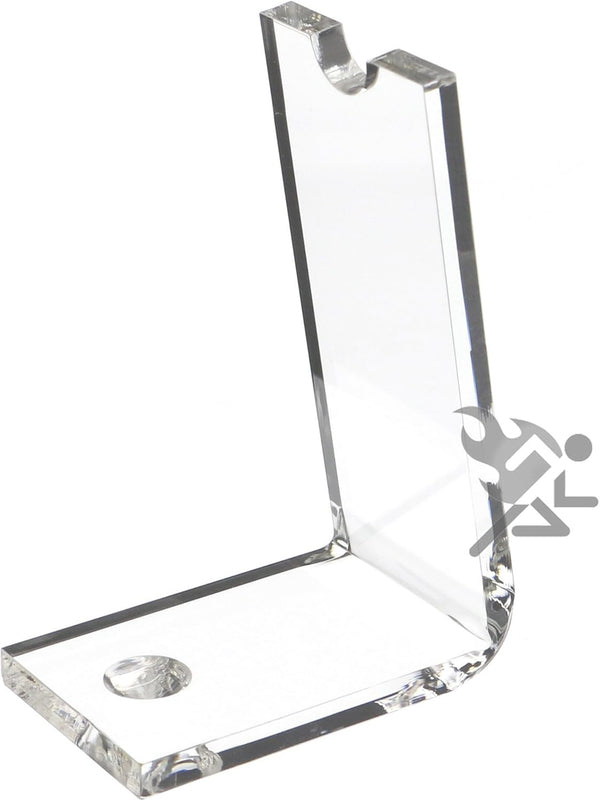 OnFireGuy 2pcs Acrylic Display Stand Easels for Fountain Pen, Ballpoint Pen & Spoon, 3-3/4" H x 1-9/16" W