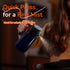 16oz/470ml 2 1 TrendPlain Blue Glass Olive Oil Sprayer for Cooking - in Olive Oil Dispenser for Kitchen Gadgets, Air