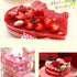 Heart Shaped Silicone Mold, 1 Pack Non-Stick Heart Silicone Baking Bakeware for Birthday Party, DIY Pastry, Mousse, Brownie, Cheesecake, Fondant, Flan, Chocolate, Gift Filled with Love, 22CM by Joyeee