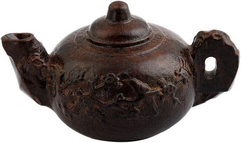 SUNYIK Teapot Statue Carved Figurine Decor, Home Guardian - Pack of 2