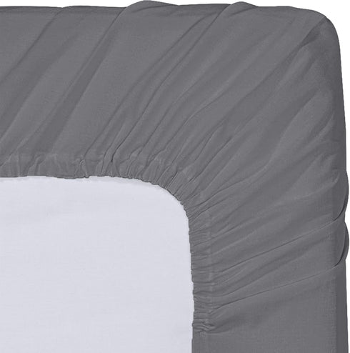 Pack 6 Utopia Bedding Twin XL Fitted Sheets - College Dorm Room Essentials - Bulk of Bottom Sheets - Soft Brushed
