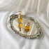 Oval Decorative Mirror Tray - French Style Makeup Organizer, Jewelry Organizer, 9.8"x14.6"