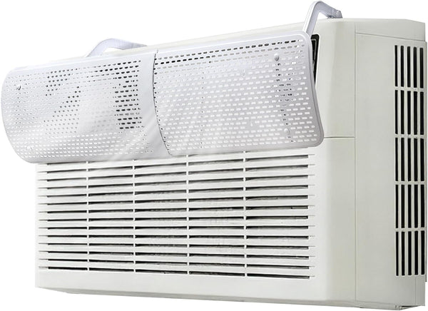 Adjustable AC Air Deflector, AC Vent Deflector, Direct Airflow Prevention, Extends 17.5"