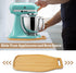 Bamboo Sliding Mat for Kitchenaid Mixer, Mixer Mover Slider Mat Pad Compatible with Kitchenaid 4.5-5 Qt Tilt-Head Stand Mixer,Kitchen Appliance Slider Mat, Kitchen Aid Mixer Accessories,with Handle by Ericair