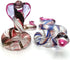 2 Red White Snake/Cobra Miniature Figurines - Hand Blown Glass Art Collectible Gift Decor