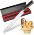 imarku 10-Inch Bread Knife - German High Carbon Stainless Steel Professional Grade Serrated Edge Cake Knife