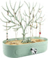 MORE&LESS Antlers Jewelry Display Stand with Drawer, Tree Tower Rack Organizer for Rings, Earrings, Necklaces, Bracelets