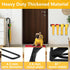 Plowatxi 4 Closet, Boot Rack, Pair Wader Hangers Wall Mount Shoe Rack - Sturdy Heavy Duty Boots Storage Organizer Tall