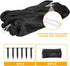 25'x25' 1" BSTPCOO Chicken Netting with Mesh Nylon Bird Netting for Chicken Coop, Heavy Duty Poultry Net Bird Net