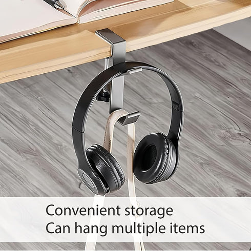 Adjustable Hook for L Shaped Gaming Desk, Under Desk Hook Holder