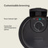 BELLA Classic Belgian Waffle Maker - Rotating with Nonstick Plates, Adjustable Browning Control, Black