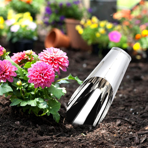 YARNOW Stainless Steel Bucket Shovel, Mini Potting Scoop, Soil Shovels for Indoor Plants and Garden Trowel