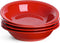 LE TAUCI 26 Ounce Beaded Pasta Bowls, Ceramic Bowl Set for Cereal,