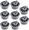 8 Packs Dishwasher Wheels Lower Rack 165314 Fit for Bosch, Replaces Dish Rack Part Number 420198 AP2802428 PS3439123