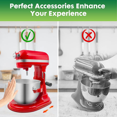 Mixer Sliding Mat for Kitchen Aid, Counter Appliance Slider Mat for 5-8 Qt Bowl Lift Stand Mixer, Grey