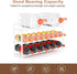 12 Closet, Expandable Shoe Rack Small Shoe Shelf Storage for Pair Sneaker and Boot, Stackable Vertical Shoe Rack
