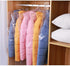 10Pcs Plastic Garment Bags for Hanging Clothes, 35 Inch Clear Dustproof Suit Storage Cover (60 x 90cm)