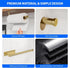 1 Pack) Paper Towel Holder Under Cabinet, Self-Adhesive,No Drilling, Stainless Steel, Wall-Mounted for Kitchen