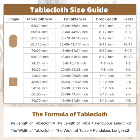 36x36 Inch Small Square Tablecloth Washable Polyester Side Table Cloth Solid White Heavy Duty End Table Cover