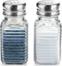 Glass Salt and Pepper Shakers Set,Rectangular Salt Shaker Set